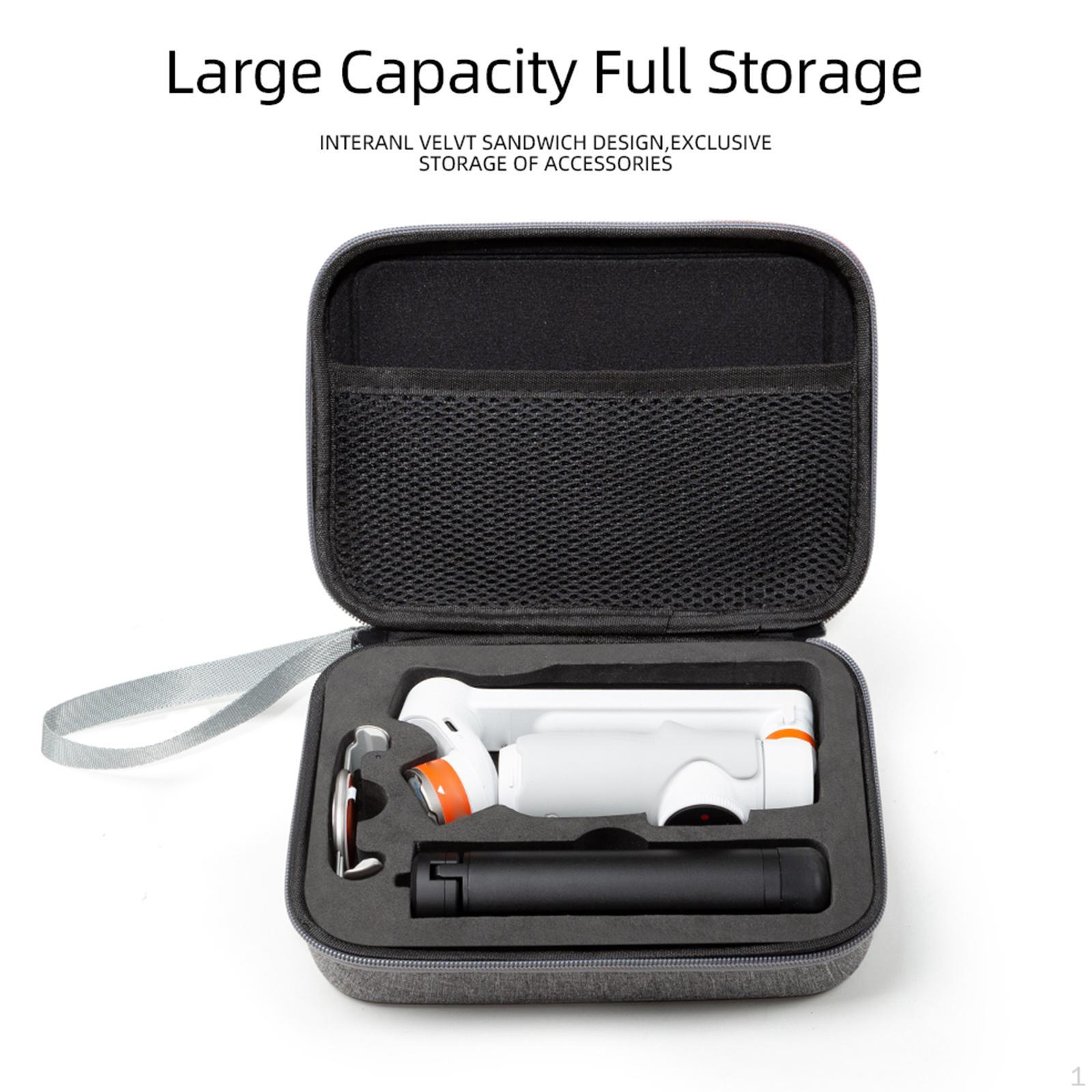 

Чехол-стабилизатор для переноски, портативная сумка, устойчивый к царапинам держатель для хранения, дорожный жесткий корпус из ЭВА серый