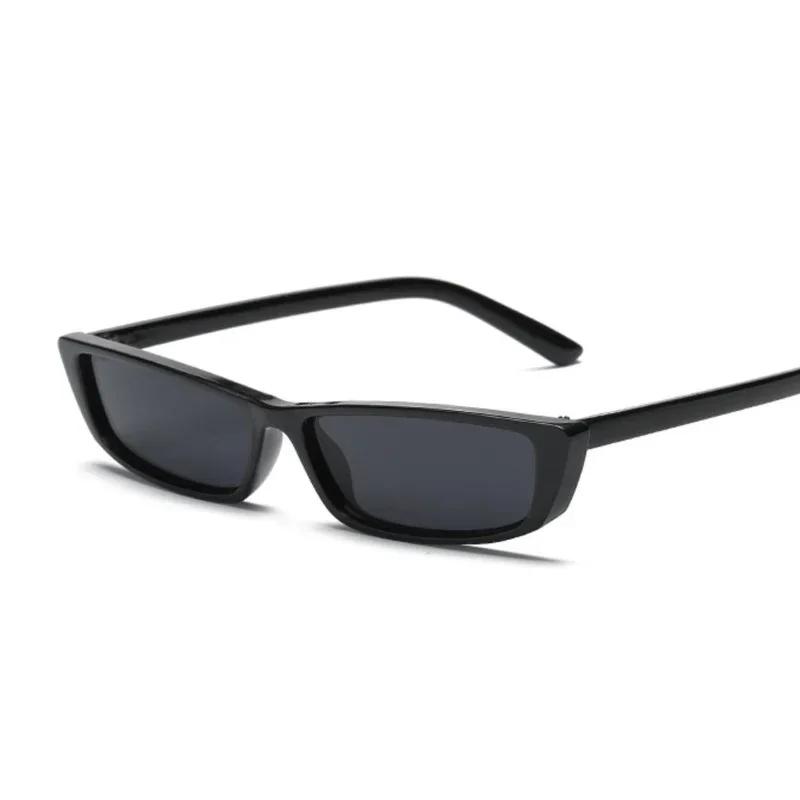 New Small Rectangle Sunglasses Women Cool Brand Designer Colorful Sun Glasses Female Small Frame Outdoor Eyewear