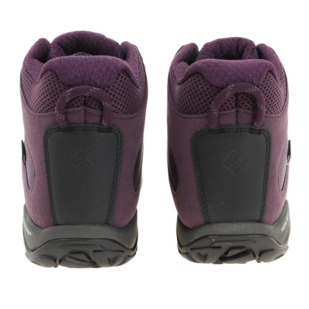 Columbia Waterproof Sabre 5 Mid Outdry Wide Hiking Dark Size 507 Shoes, Plum, 26.0, Women's, YK2365,