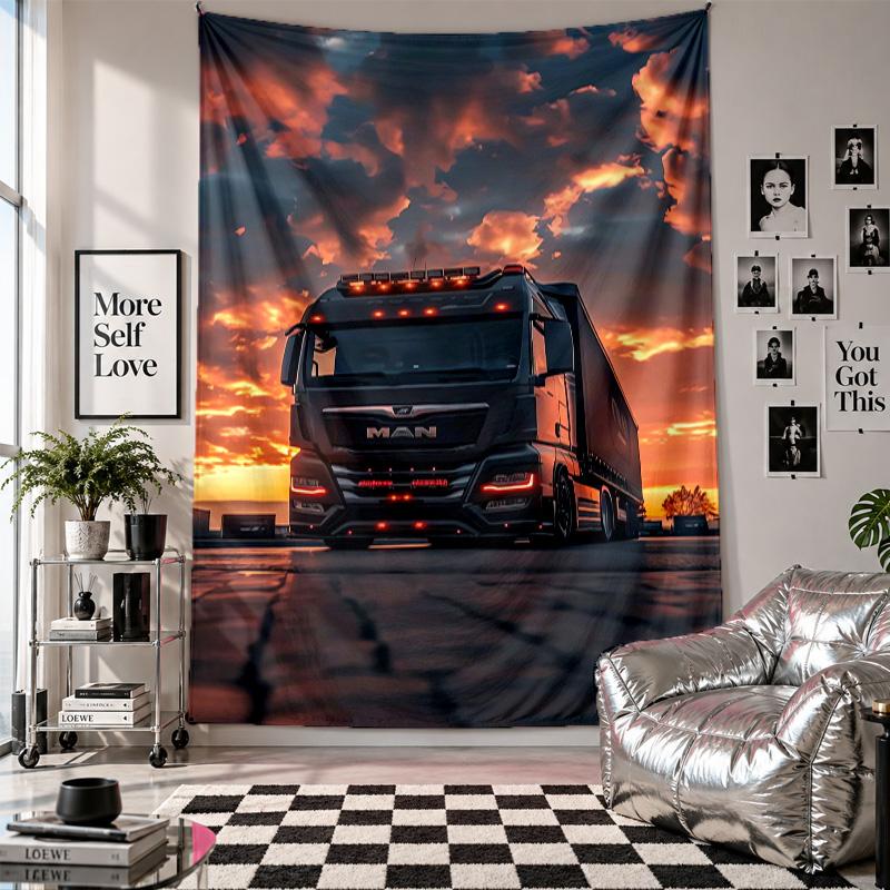 Wall TapestryMAN Art Hanging Cloth Decorative Background Cover for Room Decoration