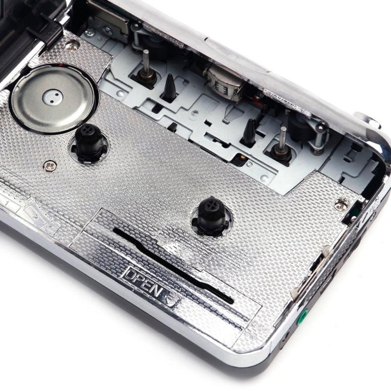 USB Cassette To Digital Converter For PC With Plugs And Play And High Fidelitys Audios Transfer MP3 WAV Format for Home