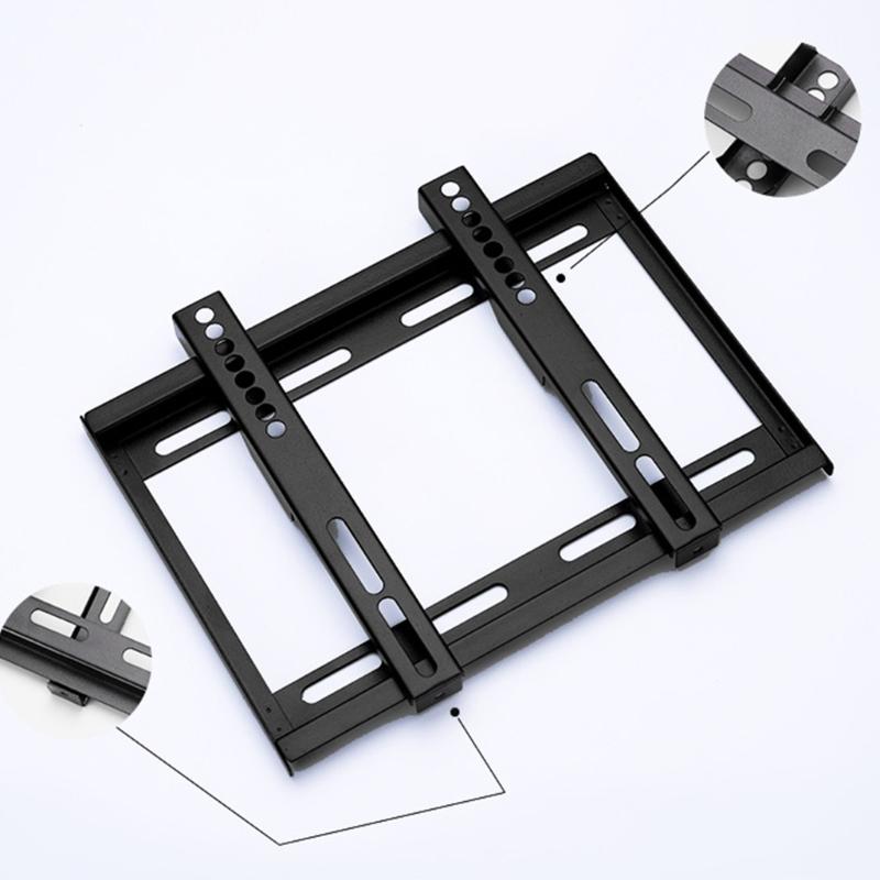 14-43 inch Universele TV-beugel Monitor Wandsteun PC-scherm Beugel Vaste Houder Voor LED LCD Televisie 45KG Belasting