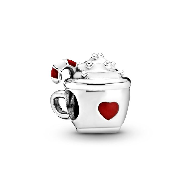 Pandora Hot Cocoa Charm Women Charm Silver 797523ENMX Silver