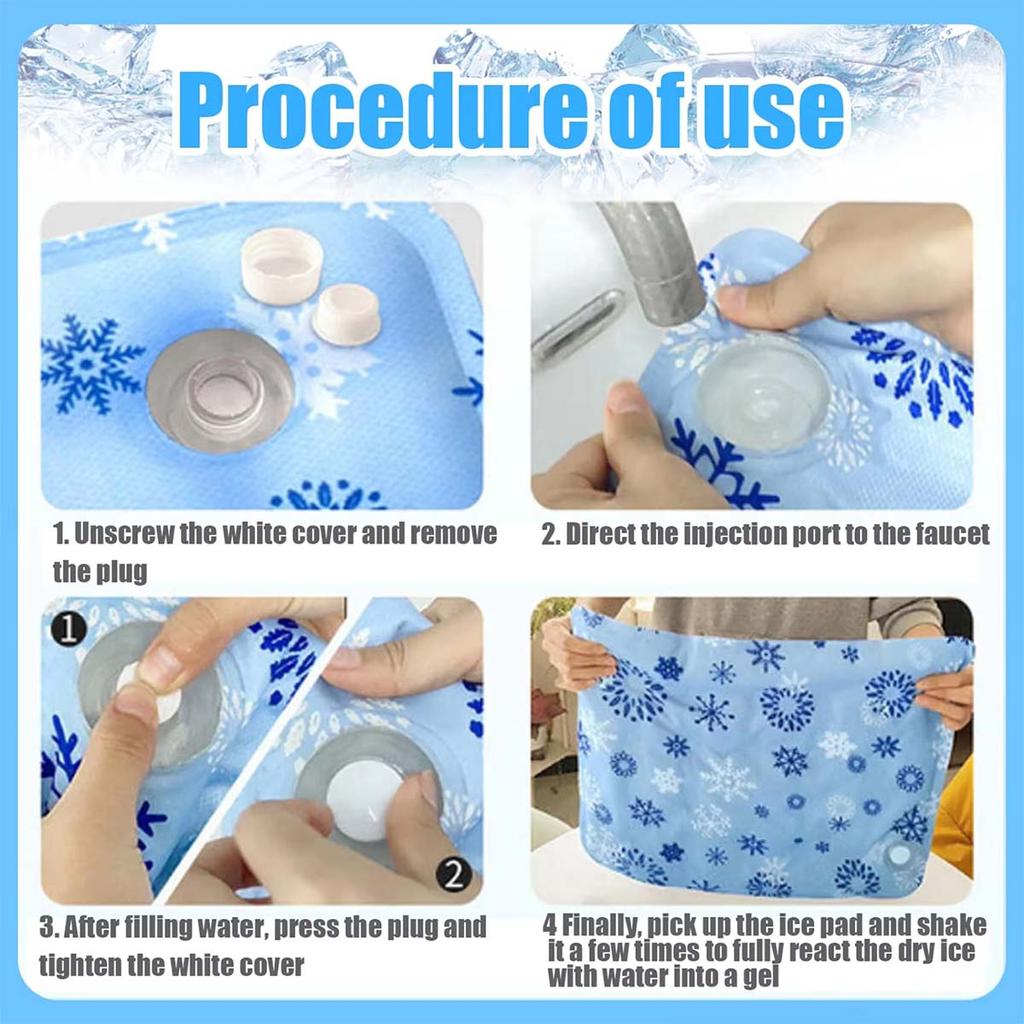 Pet Cooling Mat Ice Gel Self-Watering Cooling Pad Waterproof Wear-Resistant Floor Mat Durable Pet Cold Bed Cushion for Dog & Cat
