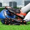 Men's Low Top Soccer Shoes Long Spikes Football Shoes Professional Athletic Training Soccer Cleats Lightweight Football Cleat