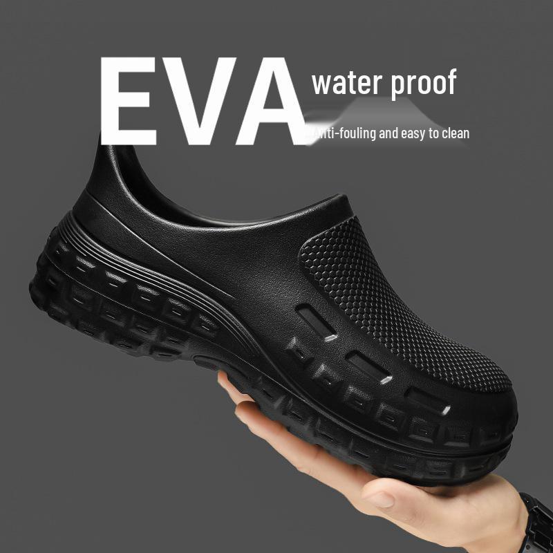 2025 Herren Wasserdichte Rutschfeste Kochschuhe - Ölbeständiges Küchen-, Catering- und Hotel-Schuhwerk
