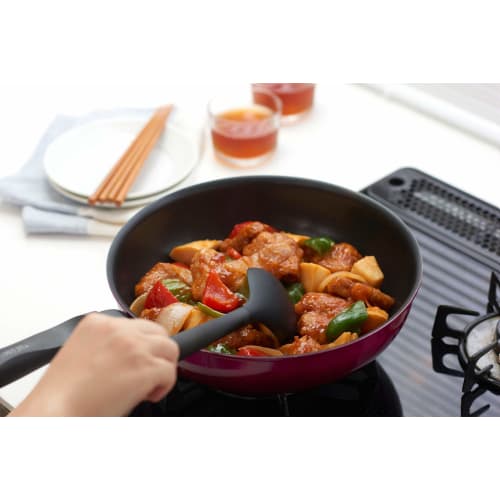 Thermos Durable Series Frying Pan 26cm Red IH Compatible KFF-026 R