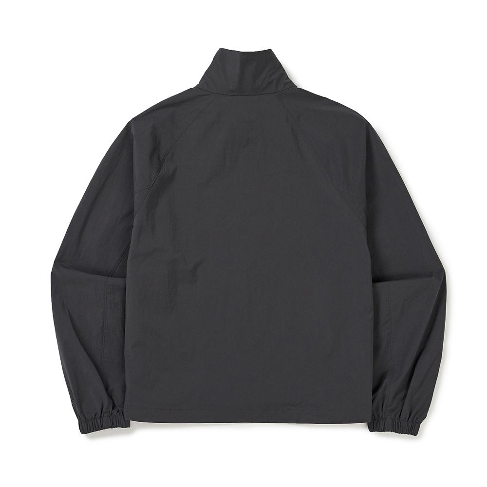 SNOWPEAK Route Women's Stand Neck Windbreaker Charcoal (S25MWRWB65)