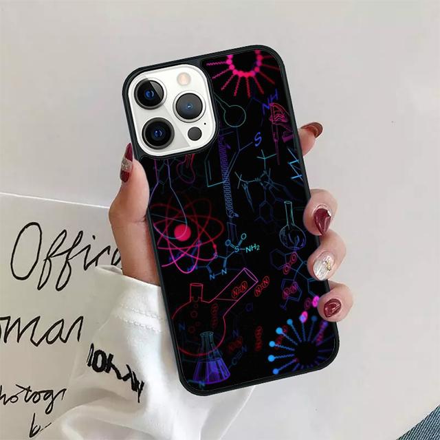 Science Chemistry Formulas Phone Case Cover For iPhone 17 Air 15 16 14 13 11 12 Pro Max Max Plus Back Coque shell