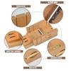 Pine Wood Soap Cutter Box Accurate Wire Cutting Adjustable Front Board Handmade Soap Maker Cutting Slicer Tool Kits