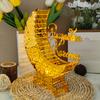 Ramadan Eid Mubarak Acrylic Moon Light Ornaments Decor Light Table Lamp Decorative