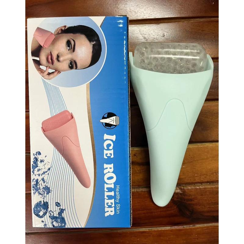Ice Roller Facial Massager синий