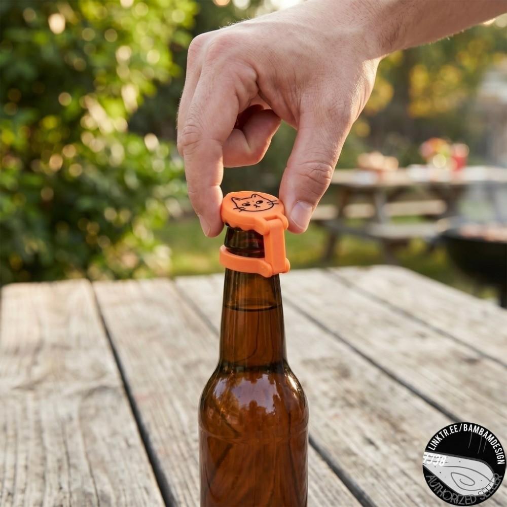 10 Stück gemischte Farbe Bierflaschenetiketten Wiederverwendbare Getränkeflaschen-Erkenner Bierliebhaber