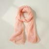 Wool Scarf New Autumn and Winter Solid Color Scarf Medium Long Style Fashionable Shawl Scarf for Women