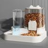 1.8L Auto Feeder for Pets Automatic Pet Feeder Watering  Detachable Food Bowl Automatic Circulation Drinking Water Feeder
