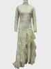 Goldenes Fischschwanz-Abendkleid für Damen – 2025 Neuer eleganter Herbst/Winter-Bankettstil