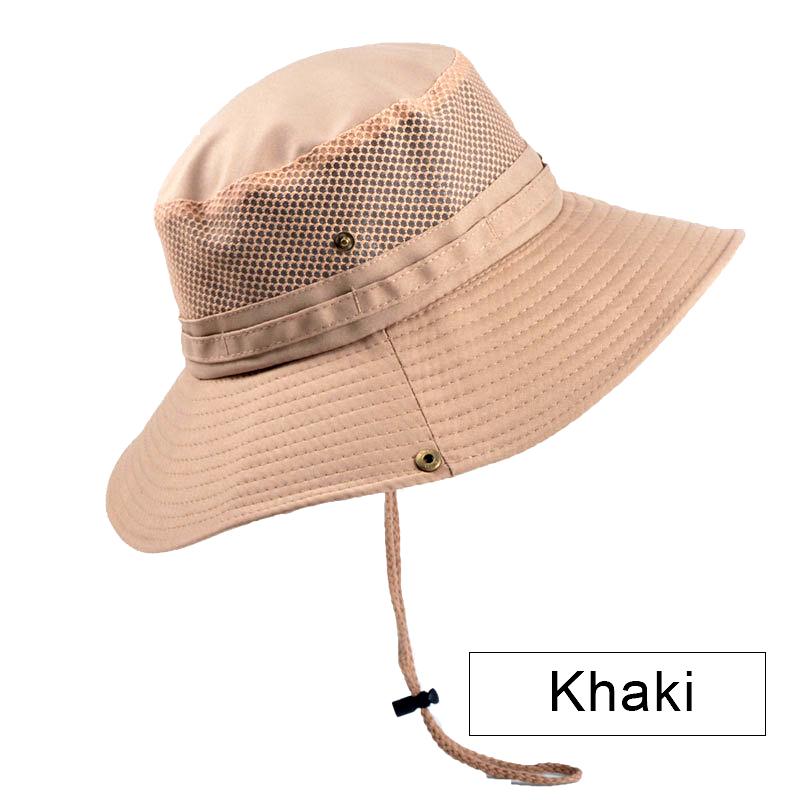 Men's Hat Panama Bucket Hat Outdoor Sun Protection Hats For Men Fashion Summer Hat visor Fisherman's Hat Anti-UV Women cap