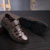 Men's Summer Sandals 2024 Luxury Artificial Leather Casual Shoes For Men Comfortable Moccasins Barefoot Outdoor Trekking Sandals