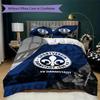 Juego de Ropa de Cama con Patrón SV Darmstadt 98 Funda Nórdica Funda de Almohada Decoración del Hogar Regalo de Cumpleaños (1 funda nórdica + 2 fundas de almohada sin relleno.)91