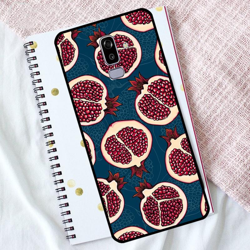 Food Fruit Red Pomegranate Case For Samsung Galaxy M16 M32 M52 M14 M54 M13 M33 M53 M56 M36 M31 M11 M12 M35 M55 M15 M06