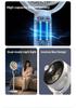 New Air Circulation Multifunctional Desktop & Vertical Digital Fan for Home & Dormitory Use