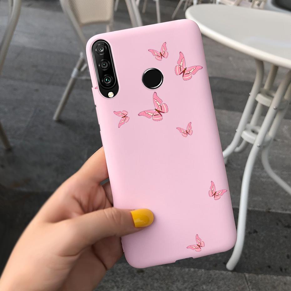 Flower Phone Cases For Huawei P30 Lite Pro Case Cover On Fundas Huawei P30 P30lite P 30 lite pro P30pro Cute Soft Silicone Cases
