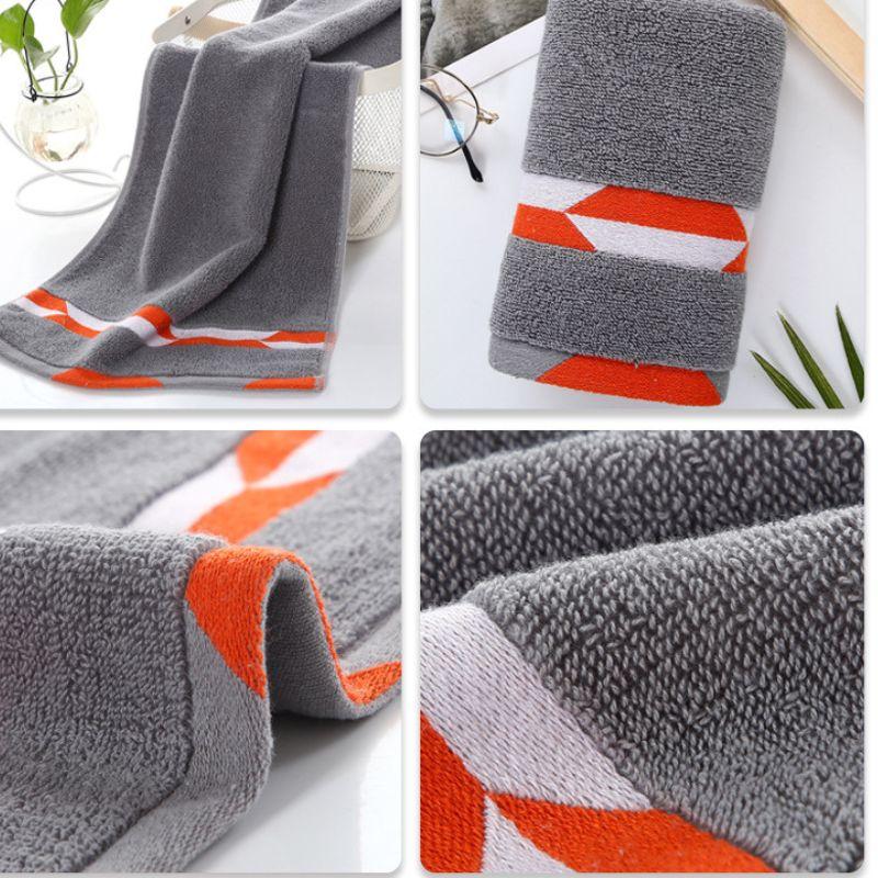 Best Selling 100% Cotton Embroidered Face Towel Factory Supply Soft Absorbent 35-75 Towel for Home Use Woven Customizable