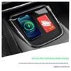 Dark Blue SL03 Silicone Anti-Skid Pad for 23-24 Models - Central Control Wireless Charging Car Accessory