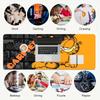 1Pc Garfield'S Playful Pose Gaming Mouse Pad Keyboard Desk Mat Non-slip Rubber Lock Edge Waterproof Computer Mousepad for Office Home Decor Ey13