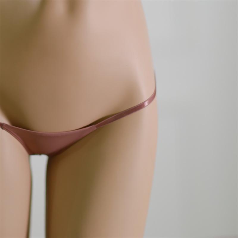 

Мини-стринги из ледяного шелка с низкой посадкой: Бесшовные, Дышащие, Милые и Сексуальные Женские Трусики Medium