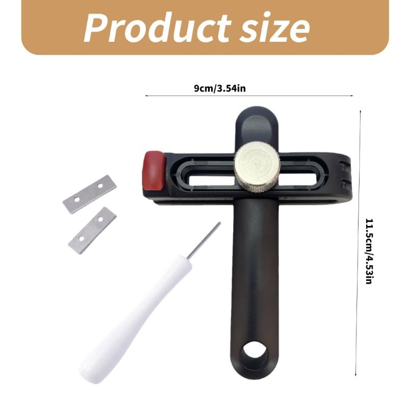 Adjustable Leather Cutter Leather Belt Cutter Leather Strap Cutter Leather Cutting Tool Handmade Leather Tool for Craft