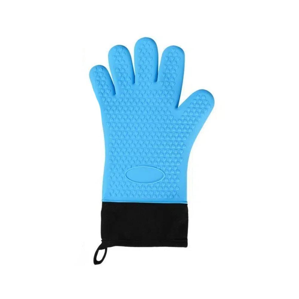 Heat Resistant Baking Gloves Double Layer Kitchen Gloves Baking Utensils Oven Gloves  Home