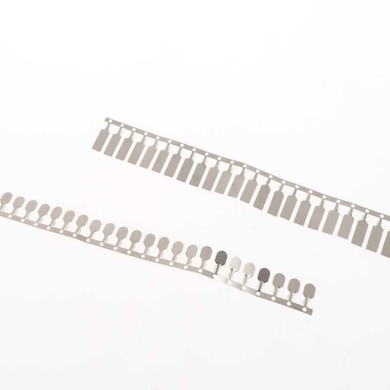Stamping Terminal, Circular Nickel Plate, Butt Welding Terminal Plate, Wire Clip, Nickel Plate, 18650 Battery Cell Spring Plate