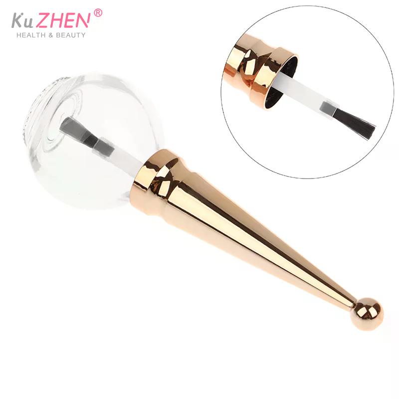 1PC 8/15ml Nail Polish Bottle Nail Gel Empty Polish Bottle WithBrush Glass Empty Blending Bottle Nail Gel Empty Bottle Container