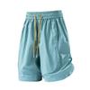 Youth Summer Shorts: Couples' Loose-Fit Casual Straight-Leg Sports Cropped Shorts