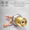 Refrigeration Expansion Valve Refrigeration Charging Valve Multifunctional Stable Evaporation Pressure Control for Repairing