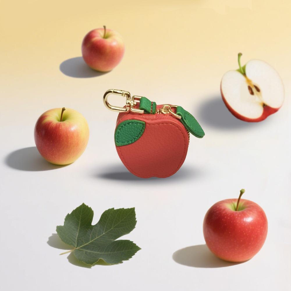 Wallet Fruit Shaped Keychain Door Lock No Card Earphones Anti Loss and Anti Drop Fashion Keychain Pendant Accessories Gifts