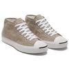 Converse Jack Purcell comfortable and versatile mid-top canvas shoes unisex khaki