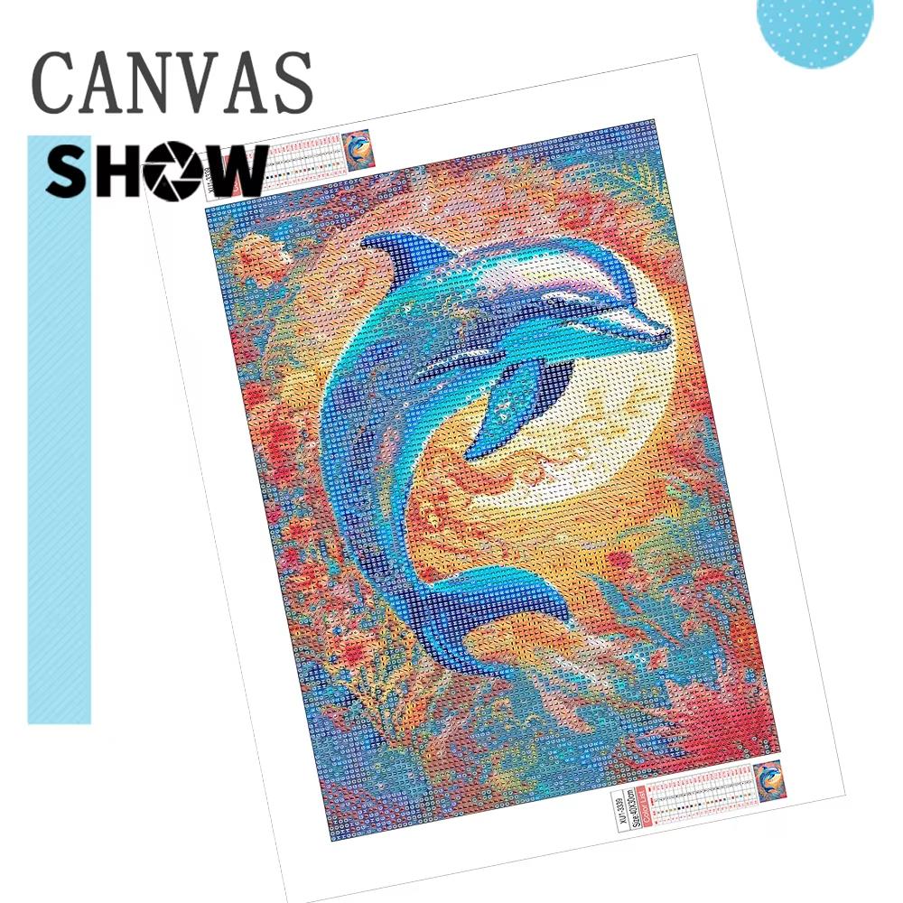 5D DIY Diamond Painting Animal Colorful Lion  Round Drill Embroidery Butterfly Owl Home Decor Cross Stitch Kits