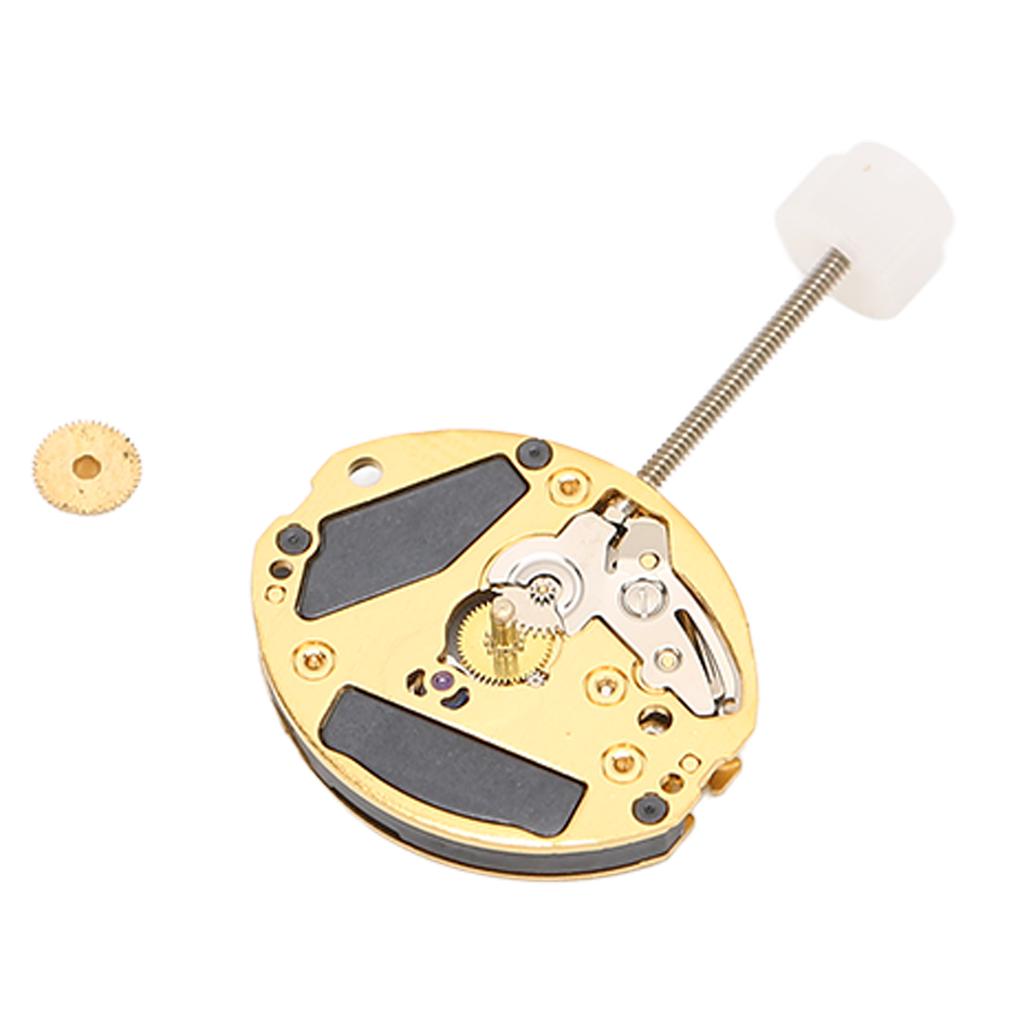 ETA 901001 Quartzový strojek Zlatá slitina Kamínky Náhradní díly pro strojek hodinek Příslušenství pro