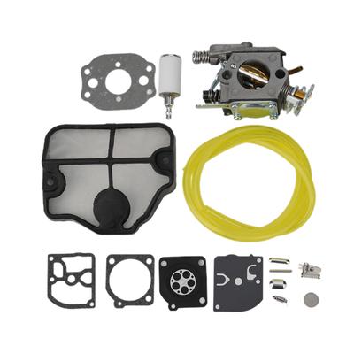 Chainsaw Carburetor Diaphragm Gaskets Kit For 36 41 136 137 141 142 Chainsaw + Fuel Pipe Air Filter For C1Q-W29E