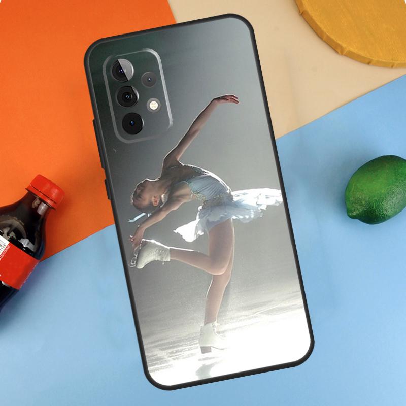 Figure Skating Dance Case For Samsung Galaxy A54 A34 A14 A53 A13 A23 A33 A73 A51 A71 A12 A22 A32 A52 A21S Coque