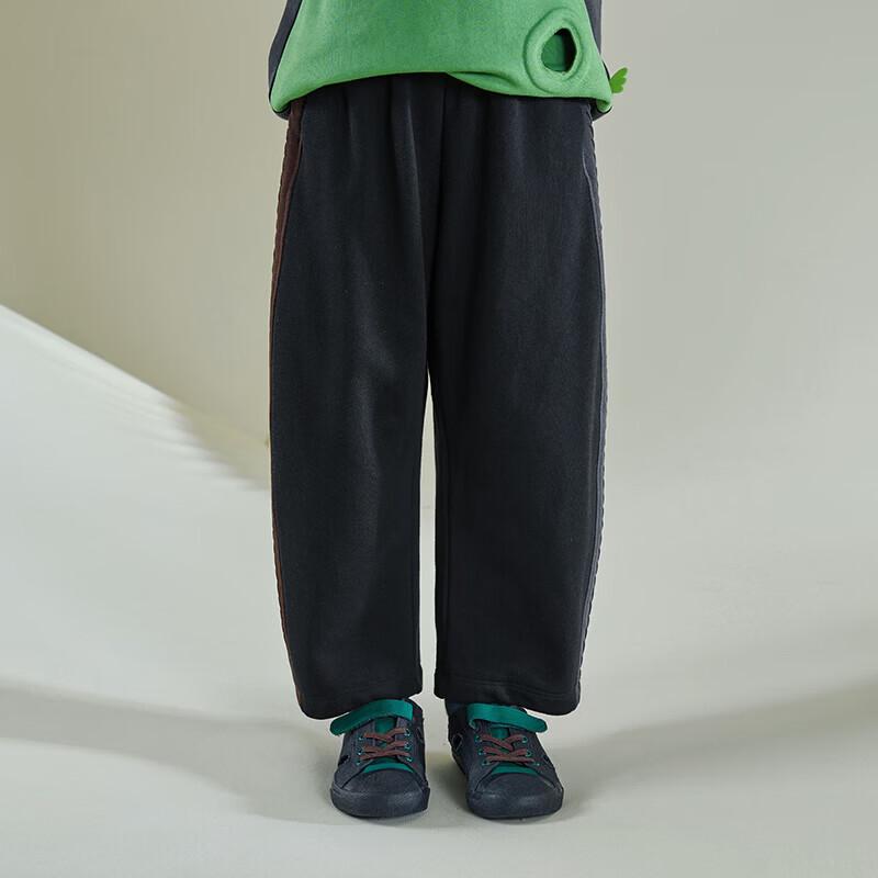 Children s Cotton Blend Cropped Casual Pants 110cm