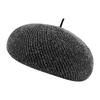 Autumn and Winter Wool Retro Knitted Beret Women Fashion Warm Woolen Painter Hat Trendy Versatile Pumpkin Hat