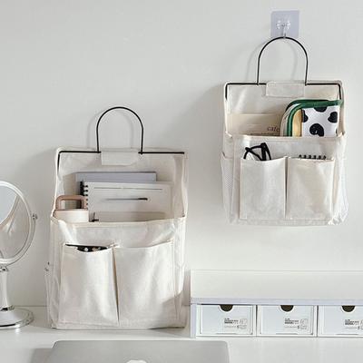 Hängeaufbewahrungstasche Große Kapazität Mehrere Fächer Kleiderschrank Schreibtisch Stofftasche Zeitschriftenbuch Organizer