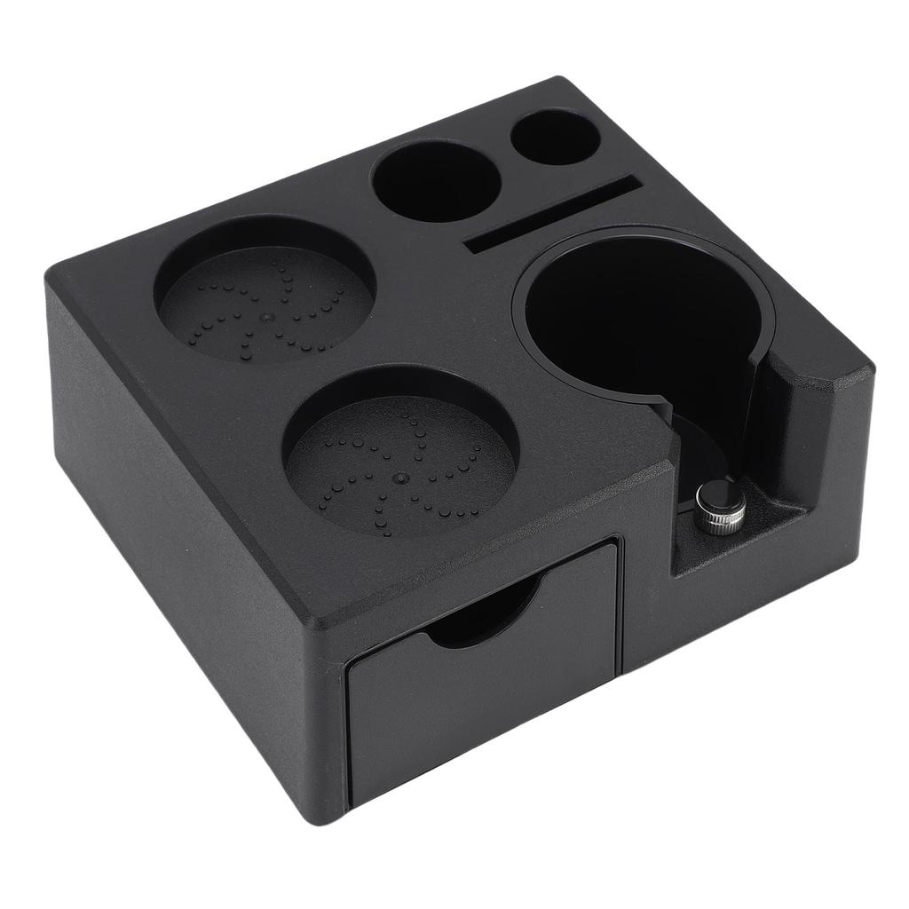 Kaffe Tamper Station ABS Kaffeorganisatör för Förvaring 49mm 51mm 53mm 58mm Distributör Portafilter