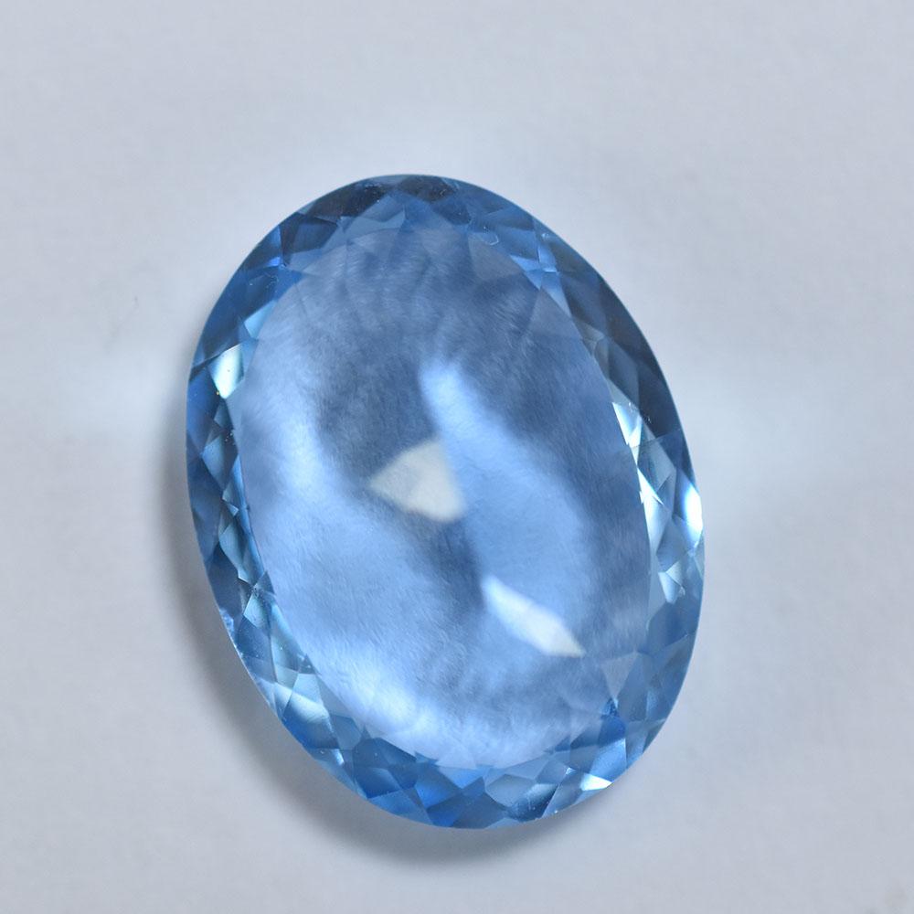 Natural Blue Sapphire Loose Gemstone Oval Cut 7.5 Ct September Birthstone for Gem Collections
