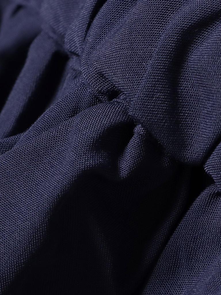 Beams Heart Dress [Pre-order] Gathered Skipper Dress, Women's, Purple Blue, One Size