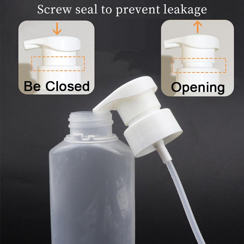 180ml Shampoo Squeeze Bottle Soap Large Capacity Storage Container Bath Hair-dyeing Tools Pet Cleaning Foam Lotion Empty Bottle