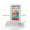 PSA35PT Graded Card TPU Double-Sided Case with UV Protected Display for Pokemon Cards